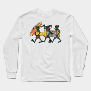 Frog At The Beach Long Sleeve T-Shirt